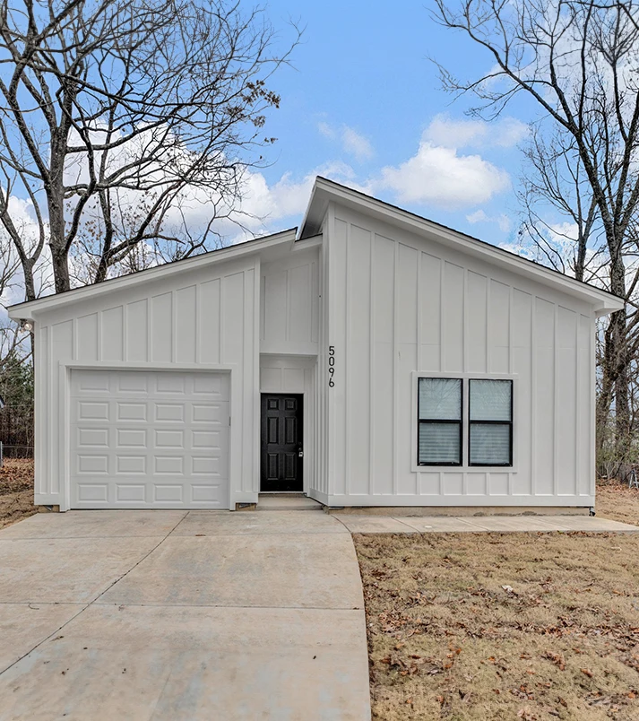 Exterior of turnkey rental property in Memphis